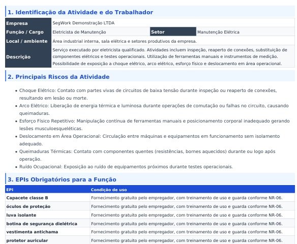 Prévia do exemplo de OS